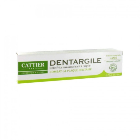 Cattier dentargile dentifrice anis 75 ml