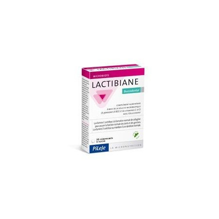 Pileje Lactibiane Bucco Dental 30 comprimés