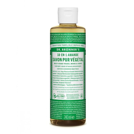 EOLYS DR BRONNER'S SAV LIQ 240ML AMANDE