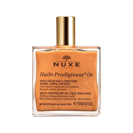 Nuxe Huile Prodigieuse® Or huile sèche pailletée Flacon 50ml