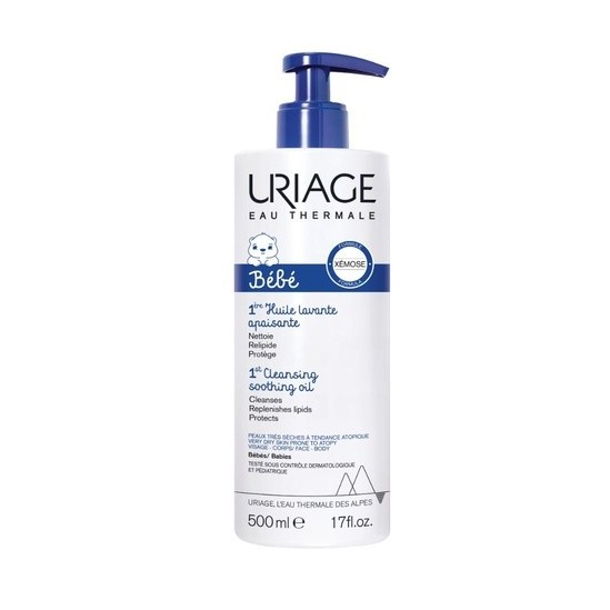 Uriage bébé 1ère huile lavante 500ml