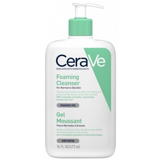 Cerave gel moussant 473ml