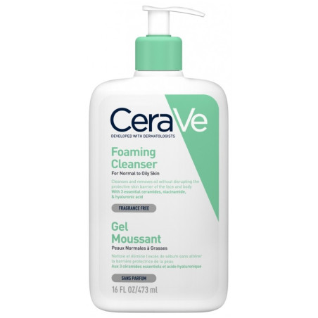 Cerave gel moussant 473ml