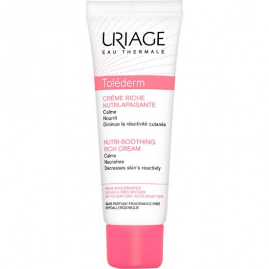 Uriage tolederm crème riche nutri-apaisante 50ml