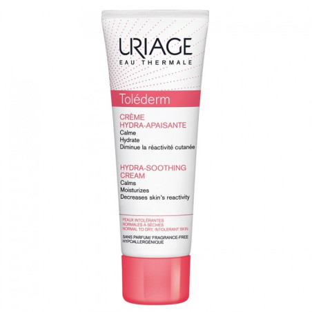 Uriage tolederm crème hydra-apaisante 50ml