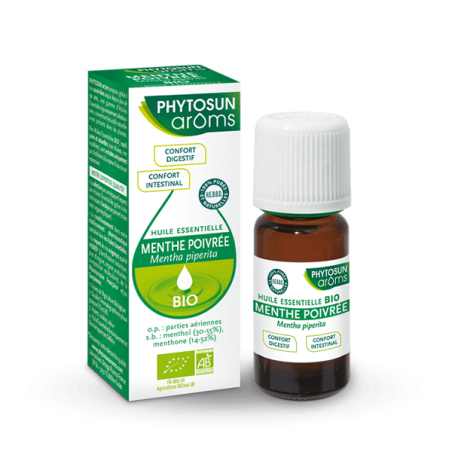 Phytosun aroms huiles essentielles menthe poivrée  bio 10ml