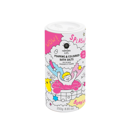 Nailmatic kids sels de bain moussants roses 250g