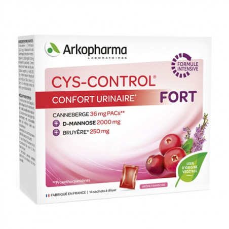 Arkopharma cys-control fort confort urinaire framboise