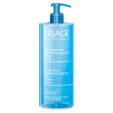 Uriage gem surgras liquide dermatologique flacon 500ml