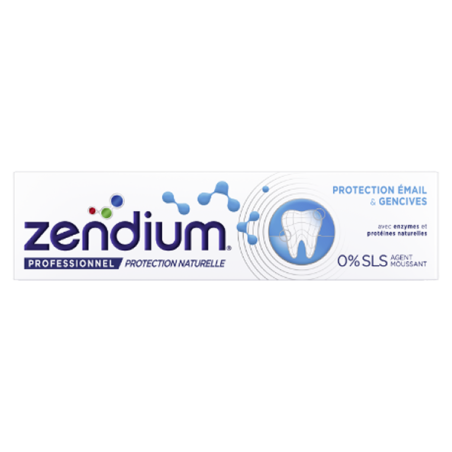 Zendium professionnel protection émail et gencives 75ml
