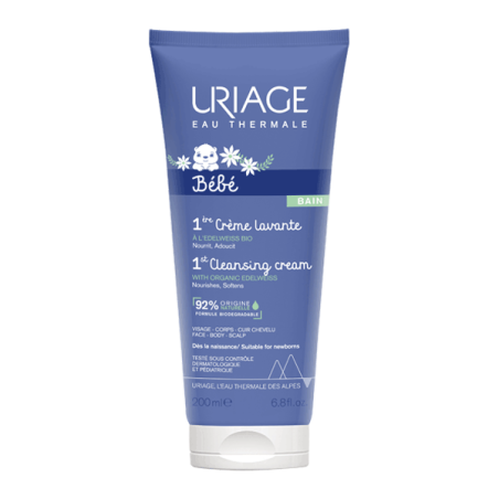 Uriage bébé 1ère crème lavante 200ml