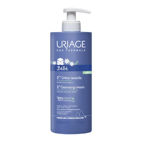 Uriage bébé 1ère crème lavante 500ml