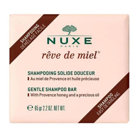 Nuxe rêve de miel shampooing solide douceur 65g
