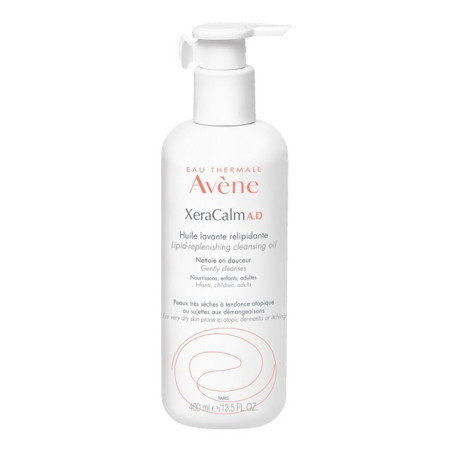 Eau thermale avène xeracalm AD huile lavante relipidante 400ml