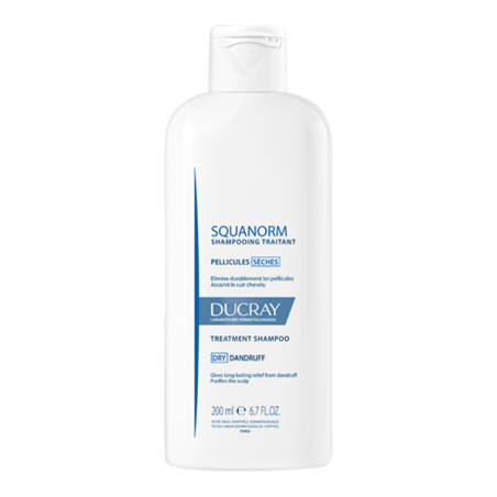 Ducray squanorm shampooing traitant pellicules sèches 200ml