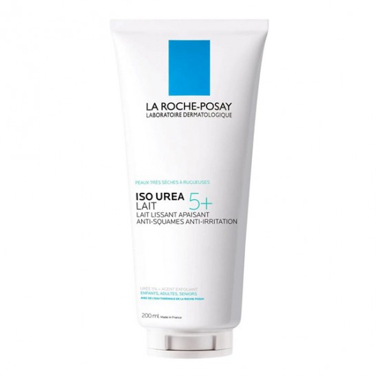 La roche-posay iso urea 5+ lait lissant apaisant anti-squames 200ml