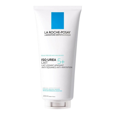 La roche-posay iso urea 5+ lait lissant apaisant anti-squames 200ml