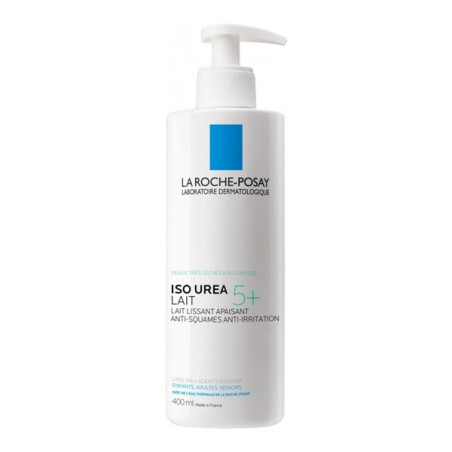 La roche-posay iso urea 5+ lait lissant apaisant anti-squames 400ml