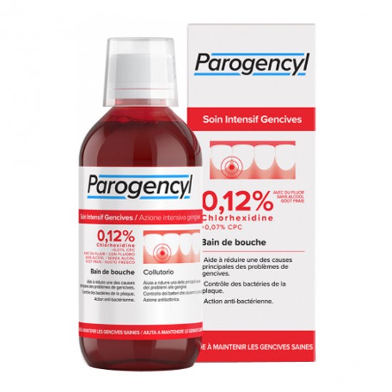 Parogencyl bain de bouche soin intensif gencives 300ml