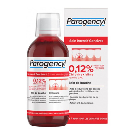 Parogencyl bain de bouche soin intensif gencives 300ml