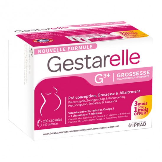 Iprad gestarelle G3+ grossesse 90 capsules