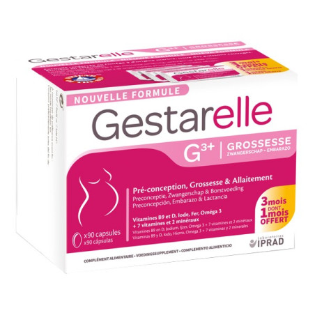 Iprad gestarelle G3+ grossesse 90 capsules