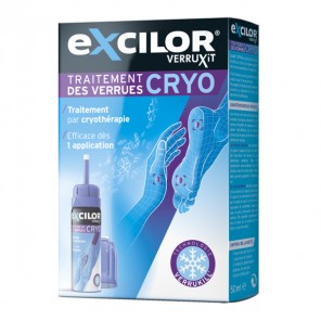 Excilor cryo traitement des verrues par cryothérapie 50ml
