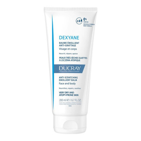 Ducray dexyane baume émollient anti-grattage 200ml