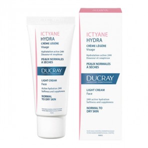 DUCRAY ICTYANE HYDRA CR LEGERE VISAGE 40ML