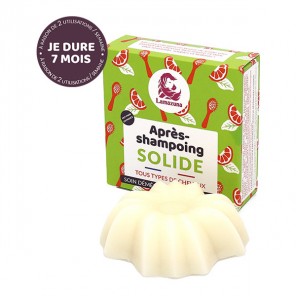 Lamazuna après-shampoing solide démêlant et nourrissant 74ml