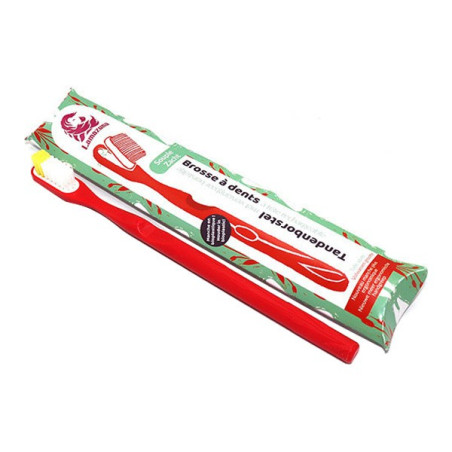 Lamazuna brosse à dents rechargeable médium rouge