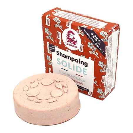 Lamazuna shampoing solide cheveux normaux à l'huile d'abyssinie 70g
