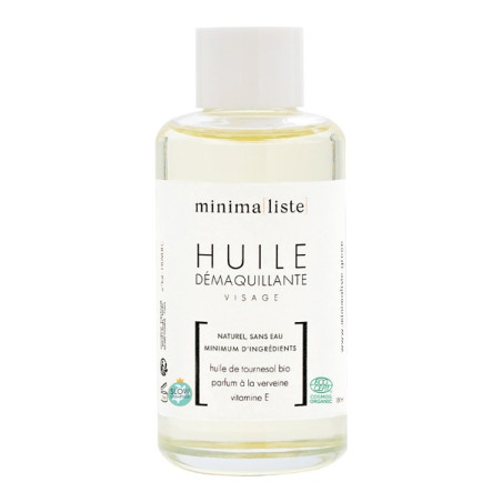Minima[liste] huile démaquillante visage 100ml