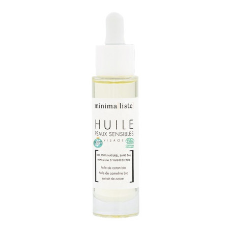 Minima[liste] huile visage peaux sensibles 30ml