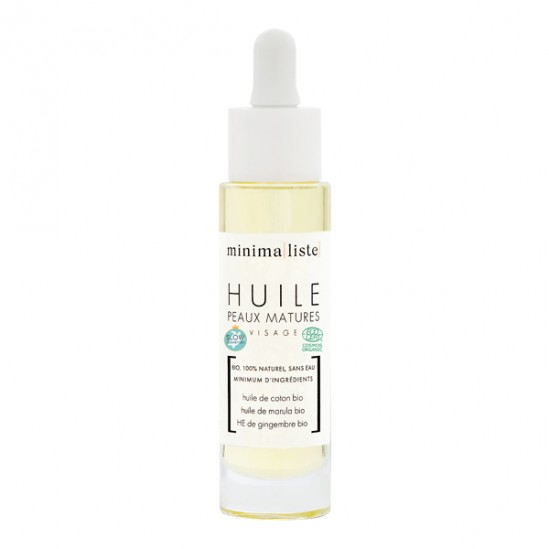 Minima[liste] huile visage peaux mixtes 30ml