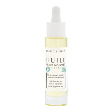 Minima[liste] huile visage peaux mixtes 30ml