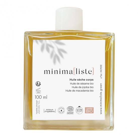 Minima[liste] huile sèche corps 100ml