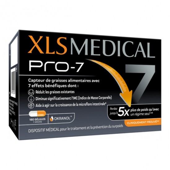 Xls medical pro-7 180 gélules